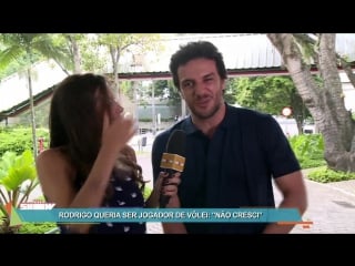 Rodrigo lombardi reclama do calor do verão no rio de janeiro (06 01 17)