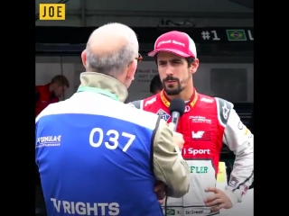 Joe spoke to idris elba at the paris eprix