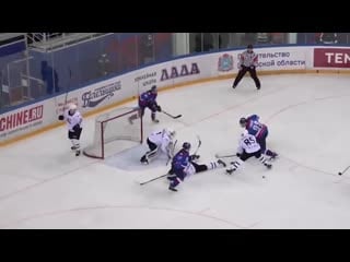 Ilya gorbunov (traktor) with an unbelievable stick save