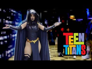 Dc teen titans raven cosplay by freiaraven