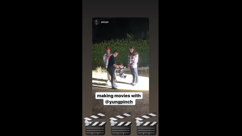 Yung pinch &amp; pouya making movies