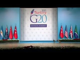 Catwalk at the g20