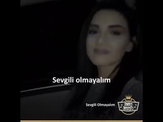 Ama asla sevgili olmayalım