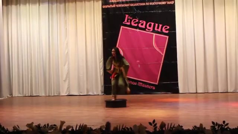 Indira kassimova 'marocco dance' on liga the best! {gala show} 3710
