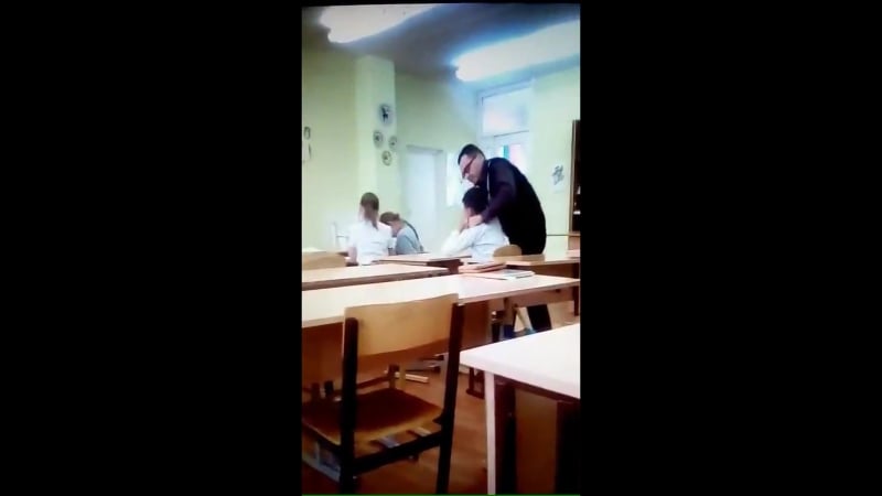 На уроке в школе №21, мурманск