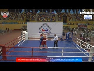 Muravin vladislav (rus) vs zukhurov siyovush (tjk) 91+