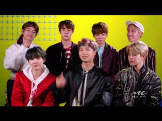 [interview] 170502 bts talk dream collab goals @ music choice