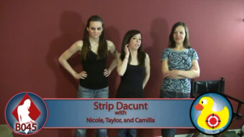 B045 стрельба по уткам на раздевание c николь, тэйлор и камиллой (hd качество)