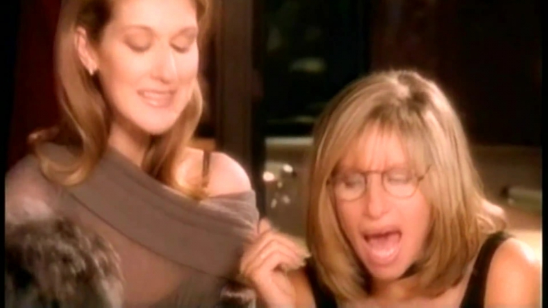 Céline dion, barbra streisand tell him (1997)
