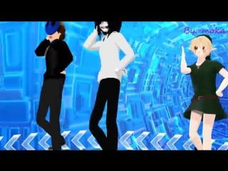 Mmd bo peep bo peep jeff the porn, eyeless jack and ben drowned