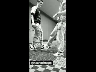 Millie and noah (oh nanana challenge) / instagram stories