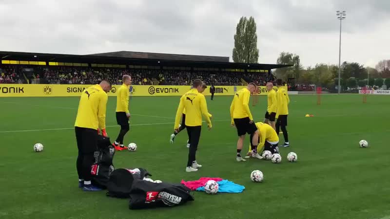 Die borussen / тренироа 25 10 2018