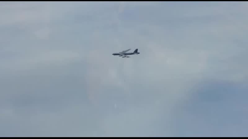 Российские истребители перехватили американские бомбардировщики над тихим океаном