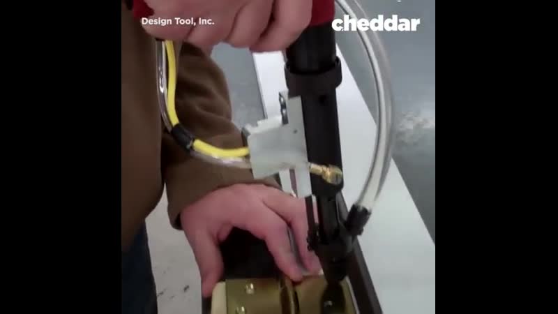 This is a self feeding screwdriver