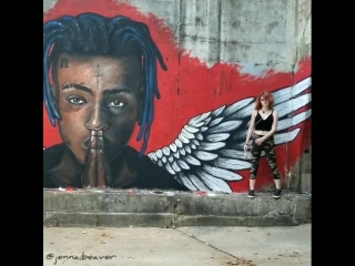 Xxxtentacion mural