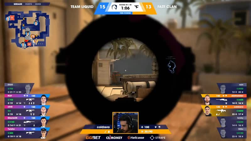 Liquid vs faze, game 1