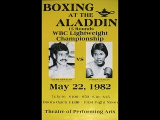 Алексис аргуэлло vs эндрю ганиган (alexis arguello vs andrew ganigan)