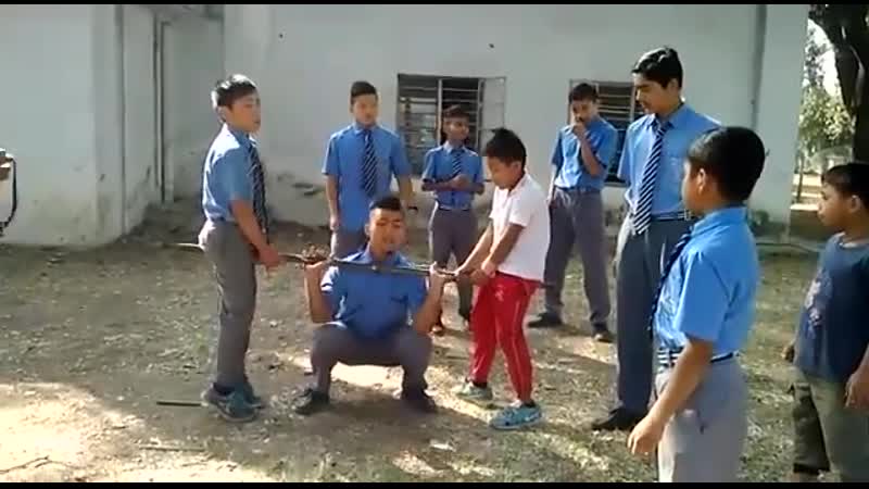 Когда пацаны в школе спросили, что такое тяжелая атлетика