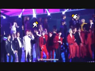 How mino got lost in sbs gayo daejun 2018 mino’s tailing kimkanglee but he bumped into