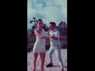 Jean carlos and lia gomez caballero bachata dancing in tenerife canarias