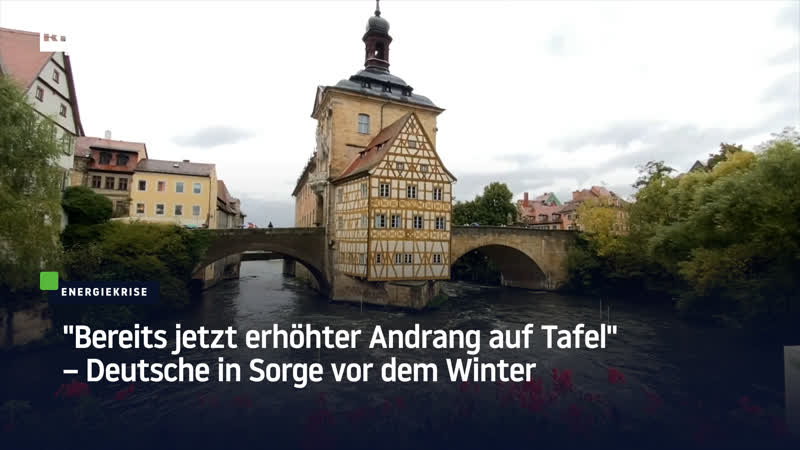 "bereits jetzt erhöhter andrang auf tafel" – deutsche in sorge vor dem winter