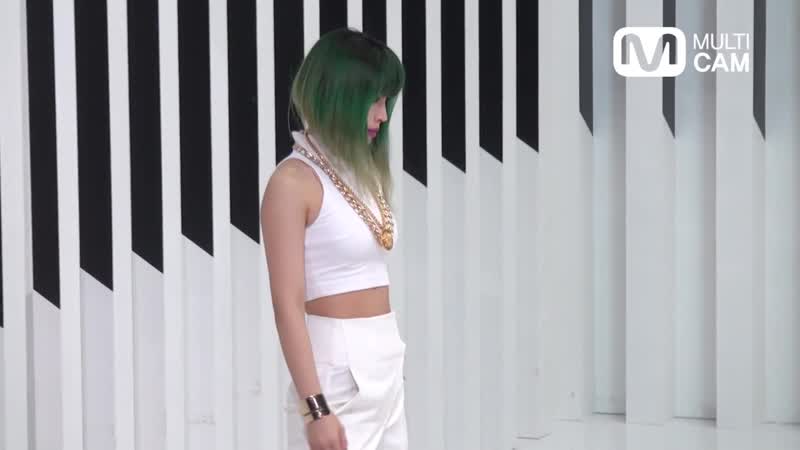 [fancam] jiyoon of 4minute(포미닛 지윤) crazy(미쳐) @m countdown rehearsal 150212