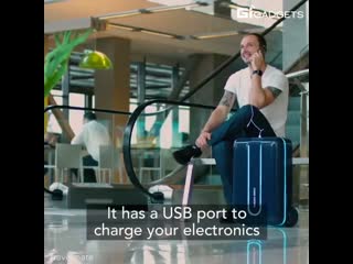 A robotic suitcase for frequent travelers?