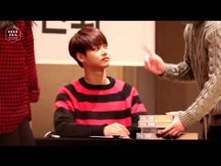 [fancam] 151127 vixx n (차학연) 매니저와 밀당 @ 신림 팬싸인회