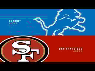 Nfl 2023 nfc championship detroit lions vs san francisco 49ers (28 01 2024)