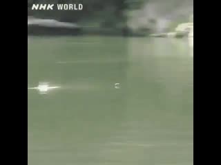 Japanese stone skipping