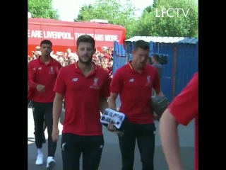 Our lads have arrived at gigg lane lfcpreseason