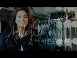 Ashley graham for marina rinaldi ss18 campaign