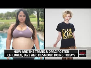 How are the trans & drag poster porn, jazz and desmond doing today?