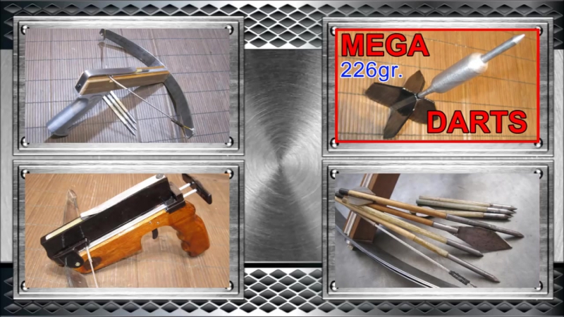 #самодельный арбалет# на резиновой тяге #homemade crossbow# rubber traction