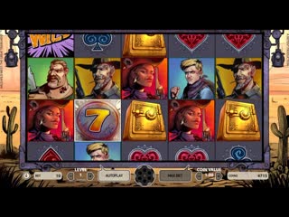 Обзор игрового автомата wild wild west the great train heist (netent)