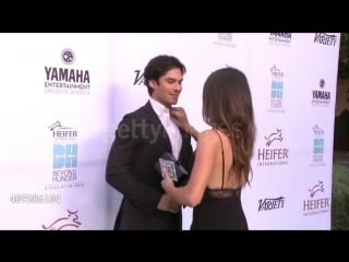 Ian somerhalder and nikki reed at the ian joseph somerhalder italian fansϟ ian joseph somerhalder italian fansϟ ian j