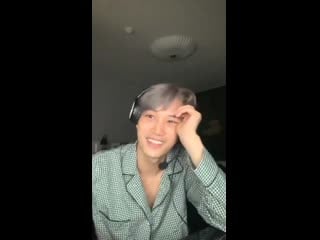 191001 kai instagram live