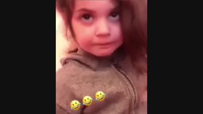 В садике сказали, что ты материшся (хорошее настроение, юмор, смешное домашнее видео, девочка, дочка после молодые садика)