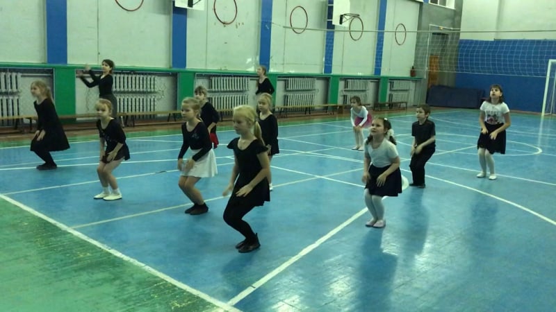 Берлинская полька соло занятие в 516 школе