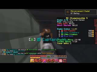 [technothepig] technoblade fights three dudes