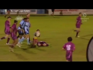 4 year old boy scores against queensland legends