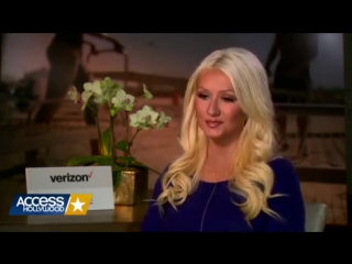 Christina aguilera access hollywood interview (часть 1)