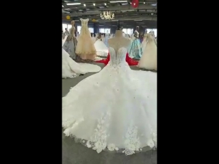 Роскошное свадебное платье vestido de noiva