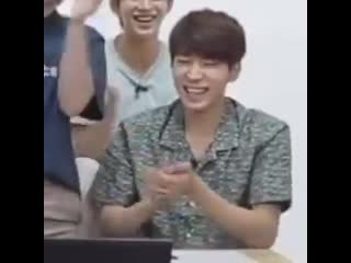 Dont you just love it when he laugh so heartily that his eyes literally disappeared