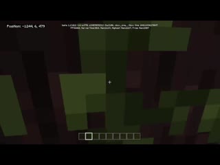 After 15 hours of hard work the biome disc is done