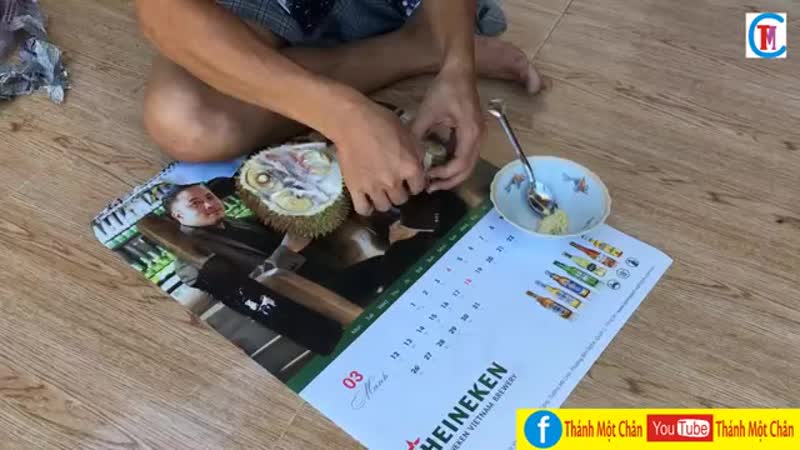 Thánh một chân ủ sầu riêng với sting dưới lòng đất 24h (amputee leg durian