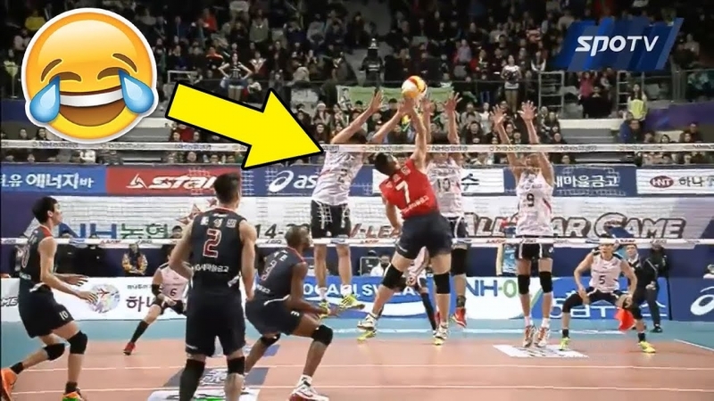Libero spike ! funny volleyball videos (hd)