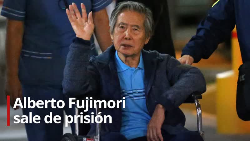 🔴 liberan al expresidente peruano alberto fujimori por orden del tribunal constitucional