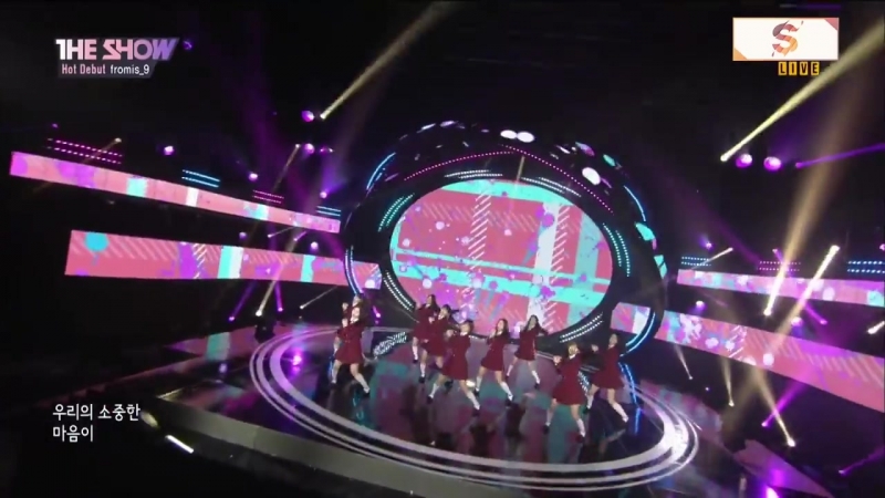 [debut stage] 180206 fromis 9 (프로미스 9) to heart (투 하트) @ 더쇼 the show [1080p 60fps]
