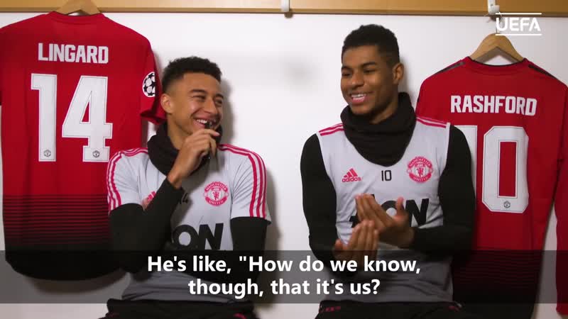 Man united teammates jesse lingard and marcus rashford